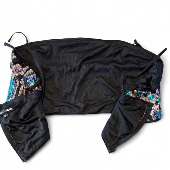 Sequin Flared Pants Set - Picture 8 of 9